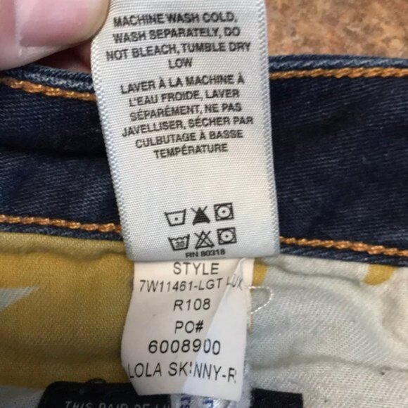 Lucky Brand Lola Skinny Blue Jeans - Size 4/27 - Picture 4 of 12